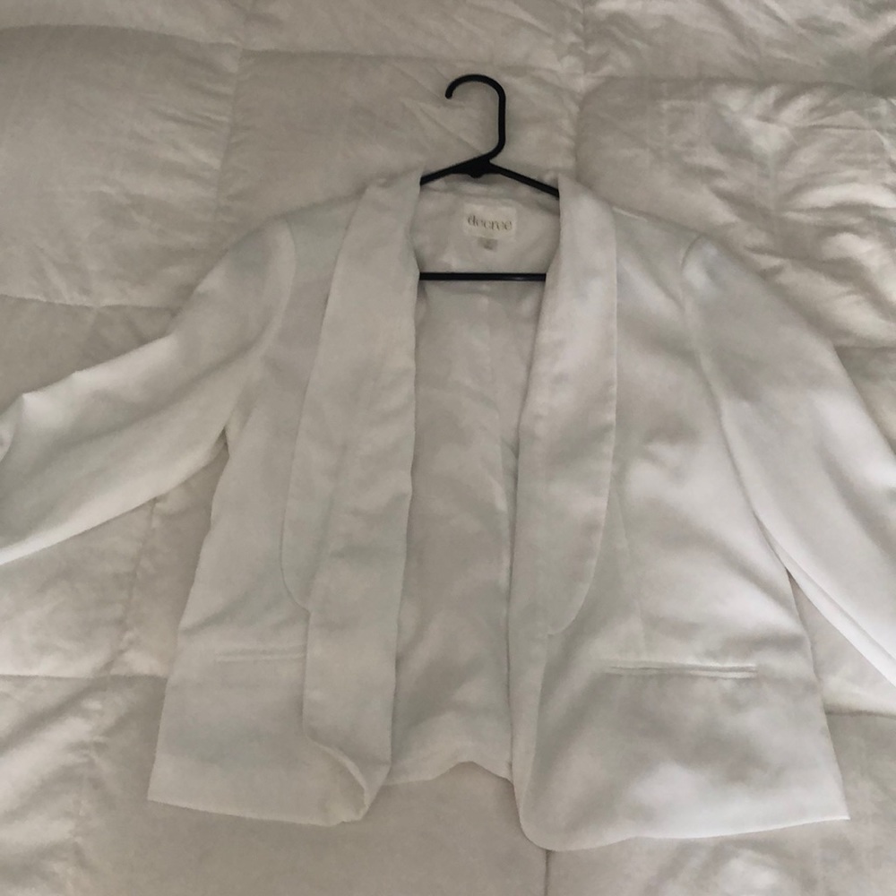 White blazer